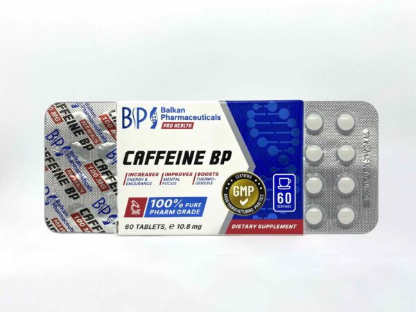 Caffeine (Balkan Pharma) (100mg x 60 Tabletten) – Bild 2