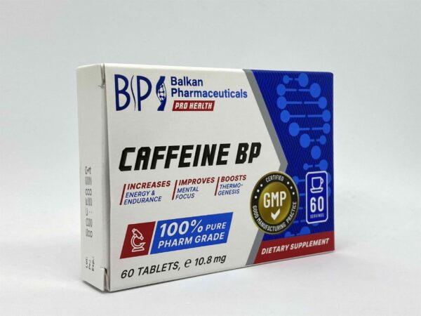 Caffeine (Balkan Pharma) (100mg x 60 Tabletten) – Bild 3