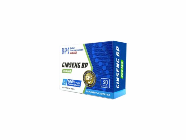 Ginseng (Balkan Pharma) (200mg x 30 Kapseln) – Bild 3