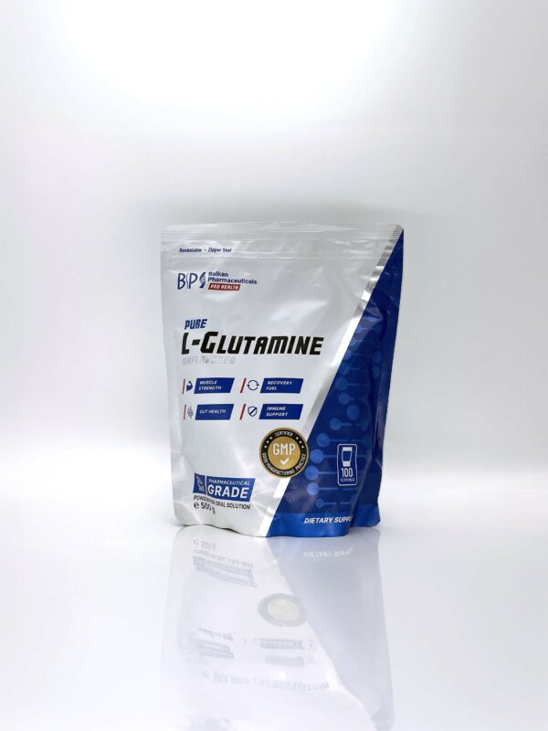 L-Glutamine (Balkan Pharma) (100 Portionen) (500 gr) – Bild 2