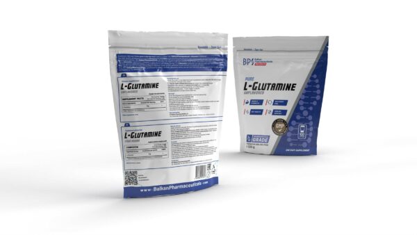 L-Glutamine (Balkan Pharma) (100 Portionen) (500 gr) – Bild 3