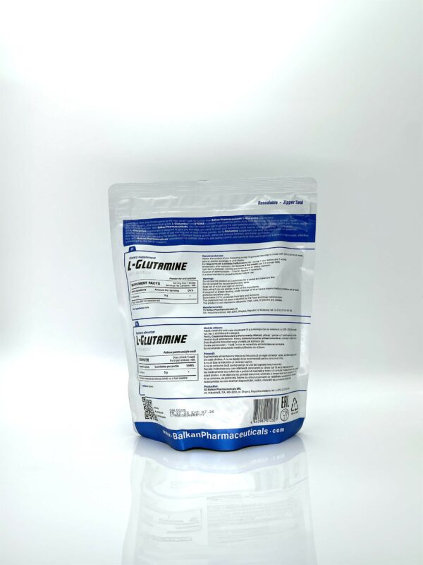 L-Glutamine (Balkan Pharma) (100 Portionen) (500 gr) – Bild 4