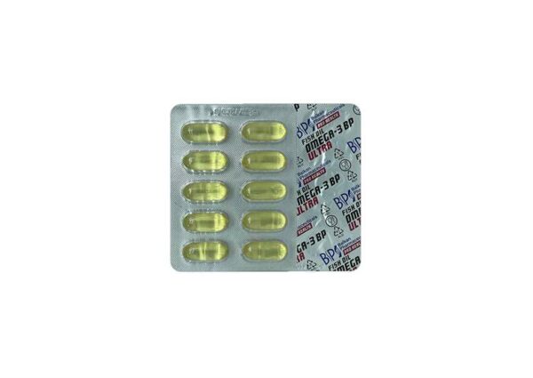 Omega 3 Ultra (Balkan Pharma) (1300mg x 30 Kapseln) – Bild 3