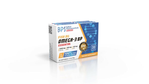 Omega 3 Essential (Balkan Pharma) (1000mg x 30 Kapseln) – Bild 2