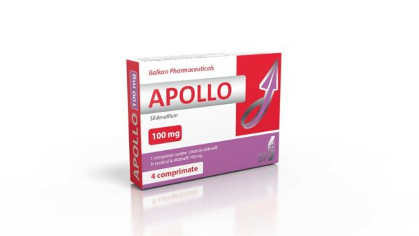 Viagra Balkan Pharma (Sildenafil) Apollo (100mg x 4 Tabletten)