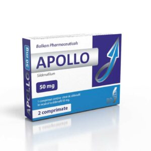 Viagra Balkan Pharma (Sildenafil) Apollo (50mg x 2 Tabletten)
