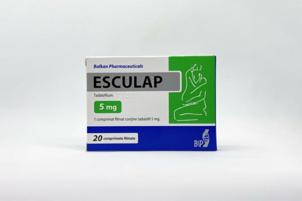 Cialis Balkan Pharma (Tadalafil) Esculap (5mg x 20 Tabletten)